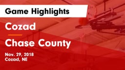 Cozad  vs Chase County  Game Highlights - Nov. 29, 2018