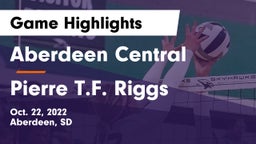 Aberdeen Central  vs Pierre T.F. Riggs  Game Highlights - Oct. 22, 2022