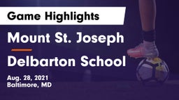 Mount St. Joseph  vs Delbarton School Game Highlights - Aug. 28, 2021