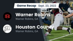 Recap: Warner Robins   vs. Houston County  2022