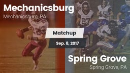 Matchup: Mechanicsburg High vs. Spring Grove  2017