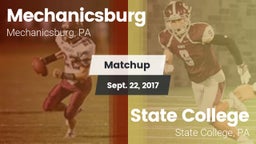 Matchup: Mechanicsburg High vs. State College  2017