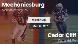 Matchup: Mechanicsburg High vs. Cedar Cliff  2017