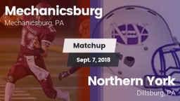 Matchup: Mechanicsburg High vs. Northern York  2018