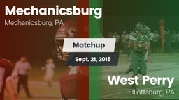 Matchup: Mechanicsburg High vs. West Perry  2018