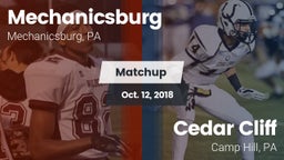 Matchup: Mechanicsburg High vs. Cedar Cliff  2018