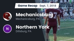 Recap: Mechanicsburg  vs. Northern York  2018
