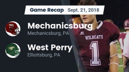 Recap: Mechanicsburg  vs. West Perry  2018