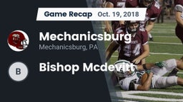 Recap: Mechanicsburg  vs. Bishop Mcdevitt 2018