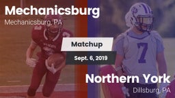 Matchup: Mechanicsburg High vs. Northern York  2019