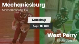 Matchup: Mechanicsburg High vs. West Perry  2019