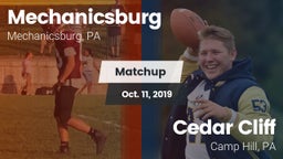 Matchup: Mechanicsburg High vs. Cedar Cliff  2019