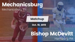 Matchup: Mechanicsburg High vs. Bishop McDevitt  2019