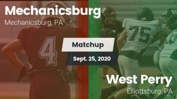 Matchup: Mechanicsburg High vs. West Perry  2020