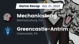 Recap: Mechanicsburg  vs. Greencastle-Antrim  2022