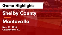 Shelby County  vs Montevallo  Game Highlights - Nov. 27, 2018