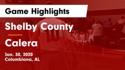 Shelby County  vs Calera  Game Highlights - Jan. 30, 2020