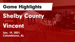 Shelby County  vs Vincent  Game Highlights - Jan. 19, 2021