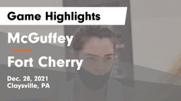 McGuffey  vs Fort Cherry  Game Highlights - Dec. 28, 2021