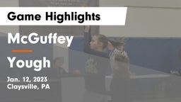 McGuffey  vs Yough  Game Highlights - Jan. 12, 2023
