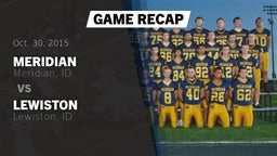 Recap: Meridian  vs. Lewiston  2015