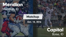 Matchup: Meridian  vs. Capital  2016
