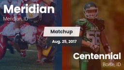 Matchup: Meridian  vs. Centennial  2017