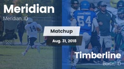 Matchup: Meridian  vs. Timberline  2018