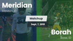 Matchup: Meridian  vs. Borah  2018