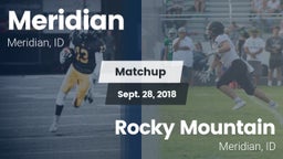 Matchup: Meridian  vs. Rocky Mountain  2018