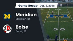 Recap: Meridian  vs. Boise  2018