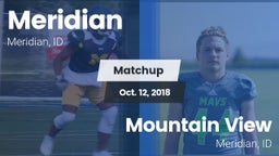 Matchup: Meridian  vs. Mountain View  2018