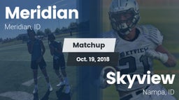 Matchup: Meridian  vs. Skyview  2018