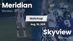 Matchup: Meridian  vs. Skyview  2019