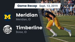 Recap: Meridian  vs. Timberline  2019