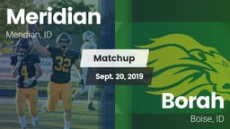 Matchup: Meridian  vs. Borah  2019