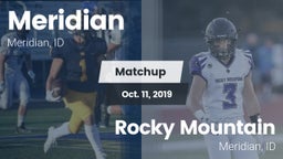 Matchup: Meridian  vs. Rocky Mountain  2019