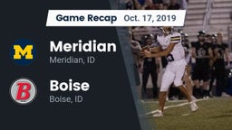Recap: Meridian  vs. Boise  2019
