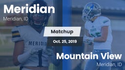 Matchup: Meridian  vs. Mountain View  2019