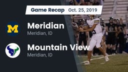 Recap: Meridian  vs. Mountain View  2019