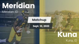 Matchup: Meridian  vs. Kuna  2020