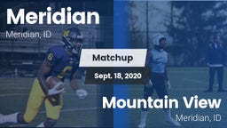 Matchup: Meridian  vs. Mountain View  2020