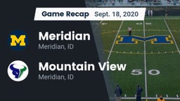 Recap: Meridian  vs. Mountain View  2020