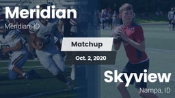 Matchup: Meridian  vs. Skyview  2020