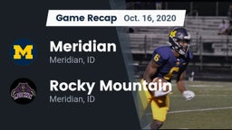 Recap: Meridian  vs. Rocky Mountain  2020