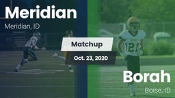 Matchup: Meridian  vs. Borah  2020