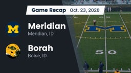 Recap: Meridian  vs. Borah  2020