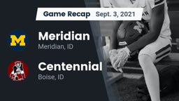 Recap: Meridian  vs. Centennial  2021