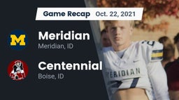 Recap: Meridian  vs. Centennial  2021