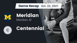 Recap: Meridian  vs. Centennial 2021